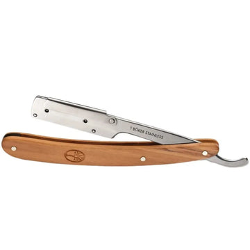 Böker Barberette / Barbermes Pro - olijfhout