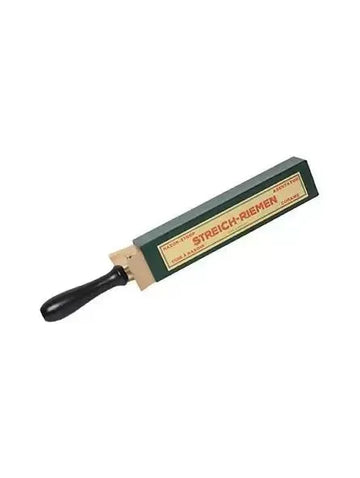 Herold Solingen double-sided razor strop with clamp base HD57J