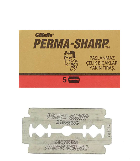 Perma-Sharp double edge razor blades