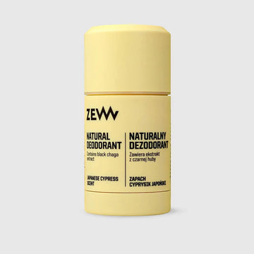 ZEW For Men Natuurlijke deodorant in stickvorm – Japanse cipres & bergamot