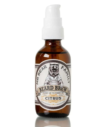 Mr. Bear Family Baardolie Citrus XL 60ml - Baard en Co - Baardolie - 7350086410556