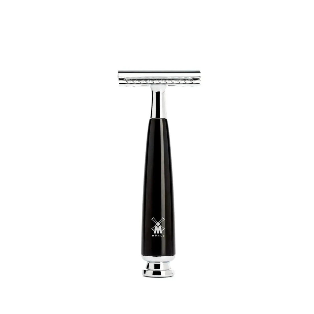Mühle Scheerset Rytmo 4-delig - Zwart - Safety Razor - Baard en Co - Scheerkit - 4028982006083