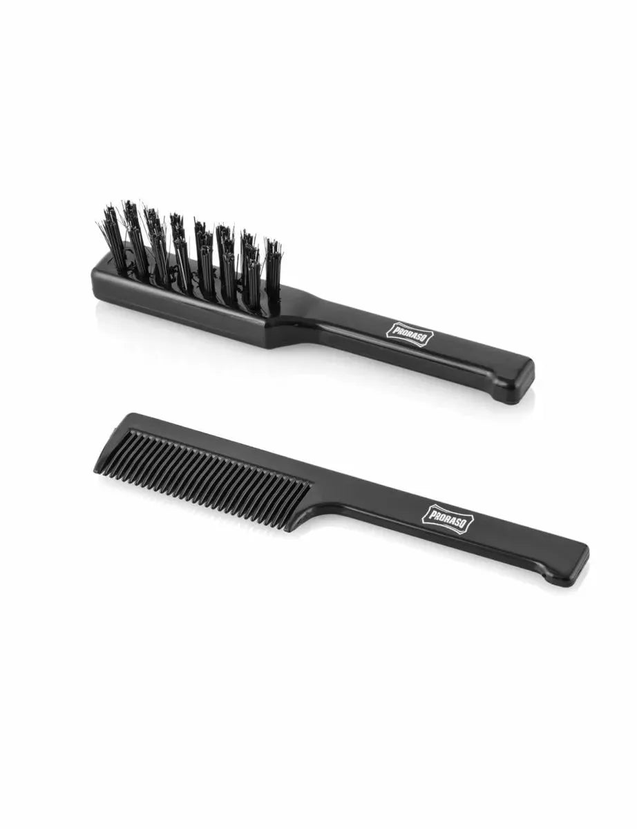 Proraso - Baardborstel & Snorrenkam set - Baard en Co - Snorkam - 8004395002580