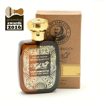 Captain Fawcett Eau de Parfum Booze and Baccy 50 ml - Baard en Co - Parfum - 5060338440546