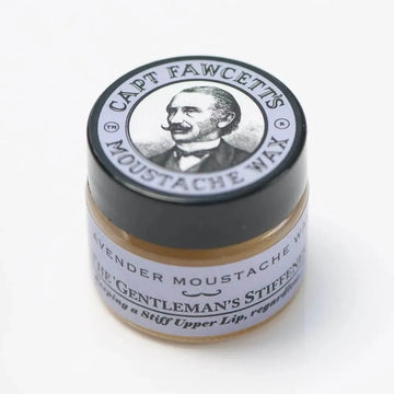 Captain Fawcett Lavender Moustache Wax - Baard en Co - Snorwax -