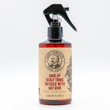 Captain Fawcett’s Bay Rum Hair Tonic 250 ml - Baard en Co - Haartonic - 5060338441819