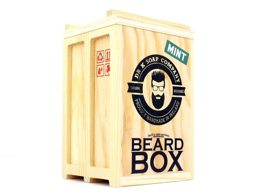 Dr K Beard Box - Mint - Baard en Co - Giftset - 637122759938