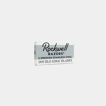 Rockwell Razors - 5 Double-Edge Razor Blades - 1 doosje van 5 stuks - Baard en Co - Scheermesjes - 881314153480