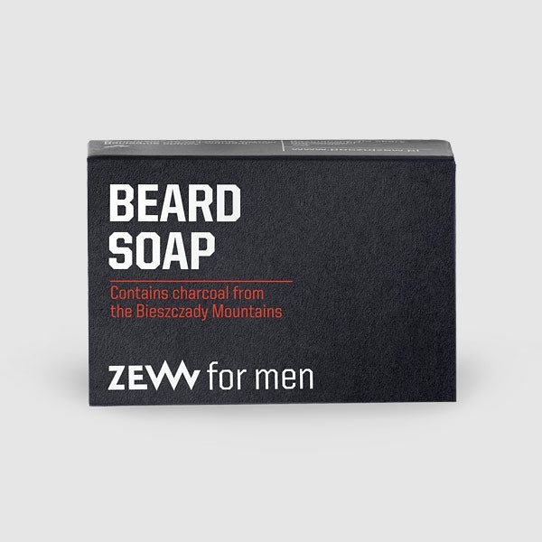 ZEW For Men - Baardzeep met houtskool - Baard en Co - Baardzeep - 5906874538708
