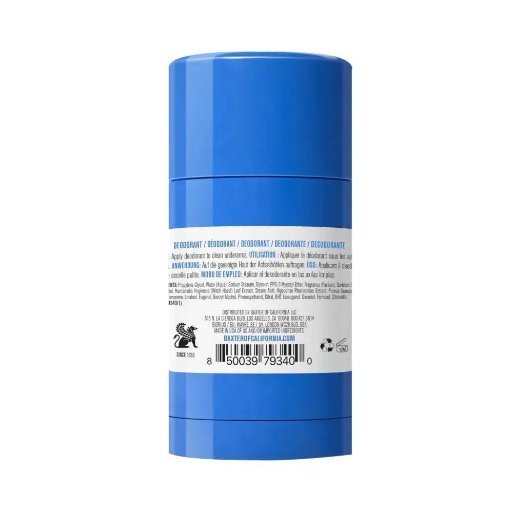 Baxter of California Deodorant Cedarwood & Oakmoss 75g