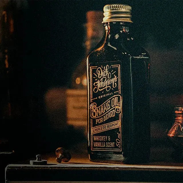 Beard Oil Snake Oil 50ml - Dick Johnson oldschool bardolie