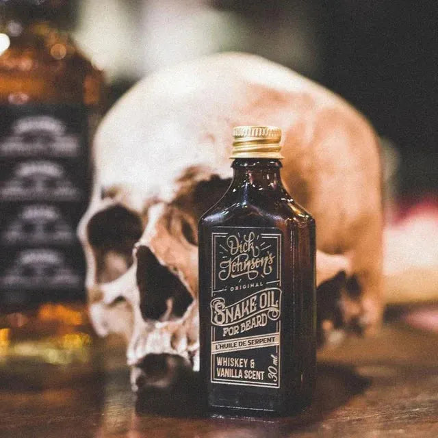 Beard Oil Snake Oil 50ml - Dick Johnson whiskey baardolie