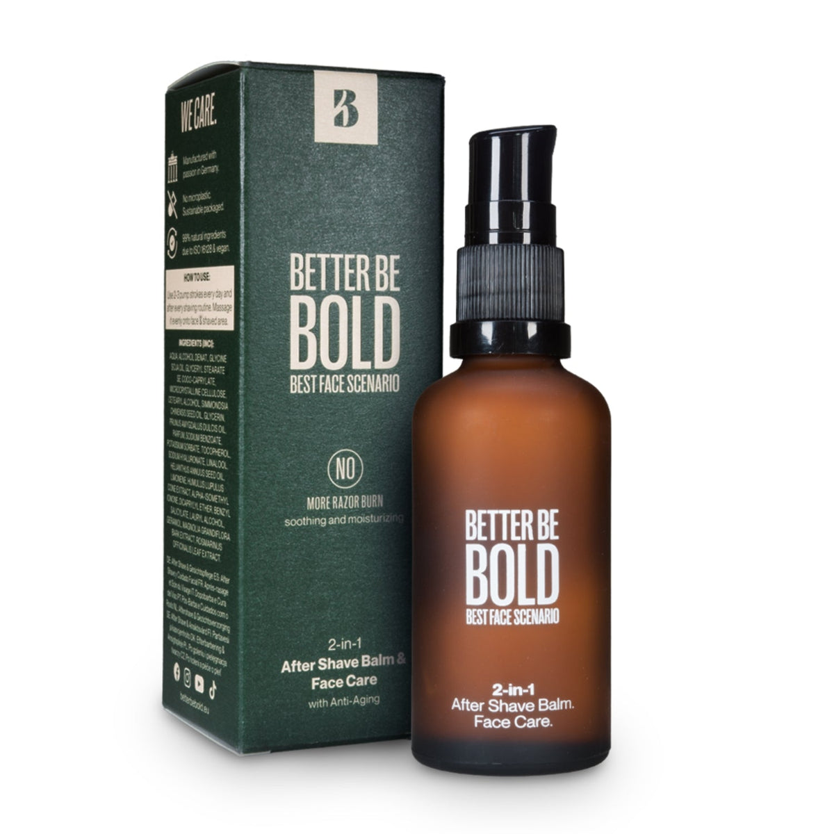 Better Be Bold Best Face Scenario 2-in-1 aftershave