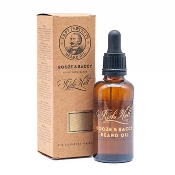 Captain Fawcett Beard Oil Booze & Baccy Travel Size