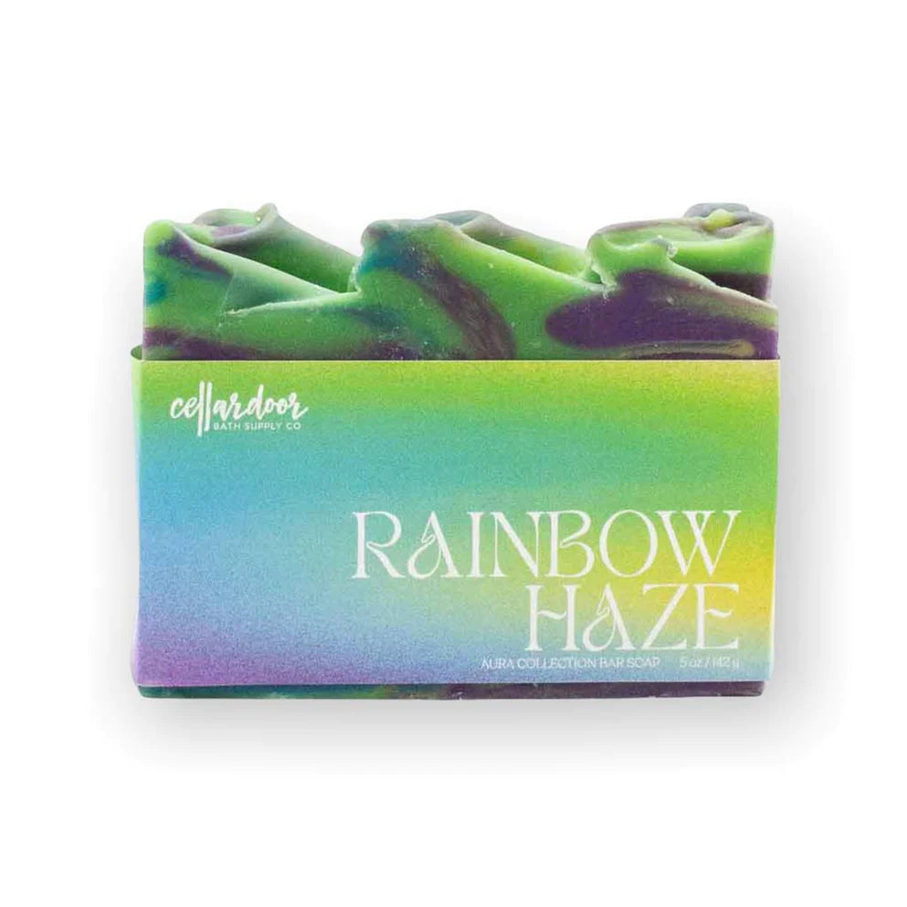 Cellardoor Rainbow Haze zeep met verpakking