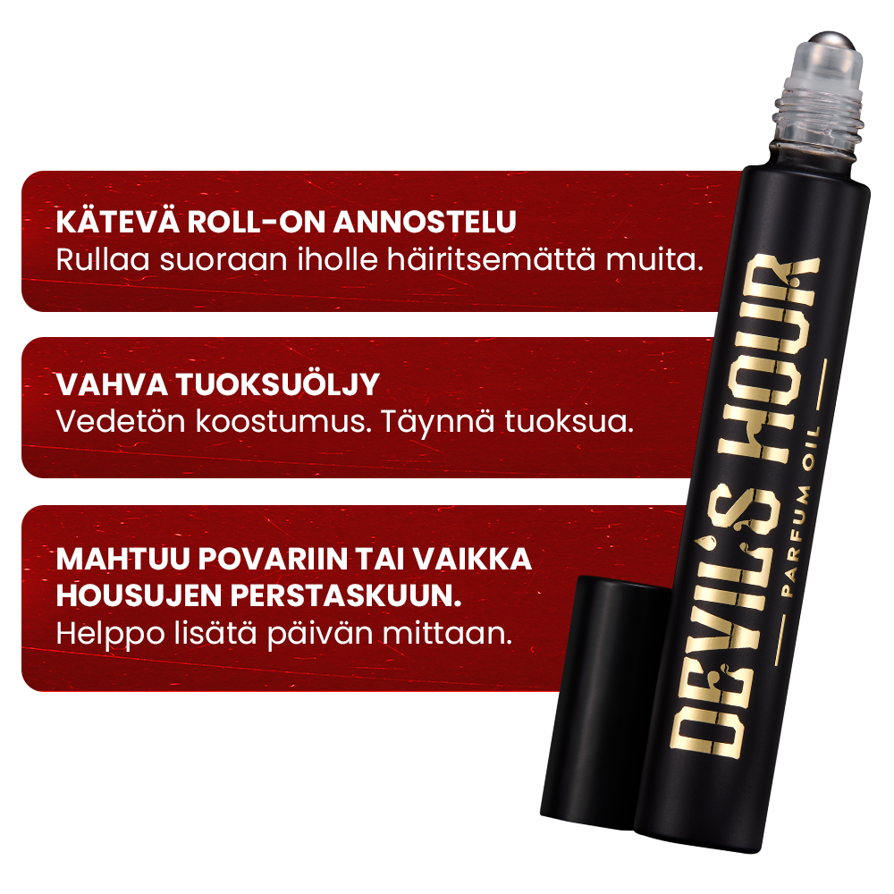 Devil's Hour parfumolie roll-on voordelen