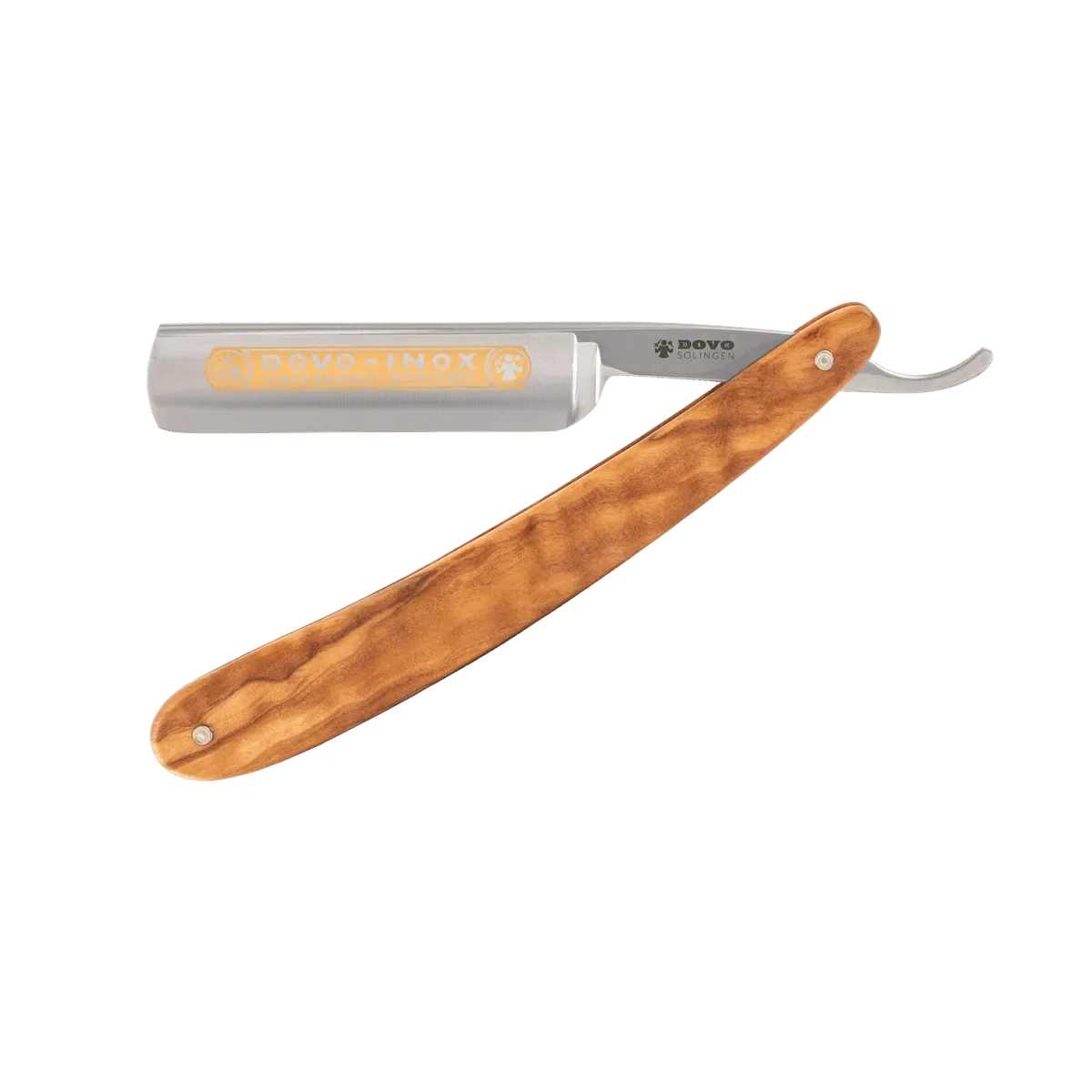 DOVO open razor Inox Olive Wood