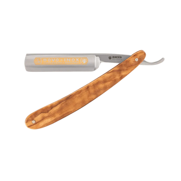 DOVO open razor Inox Olive Wood