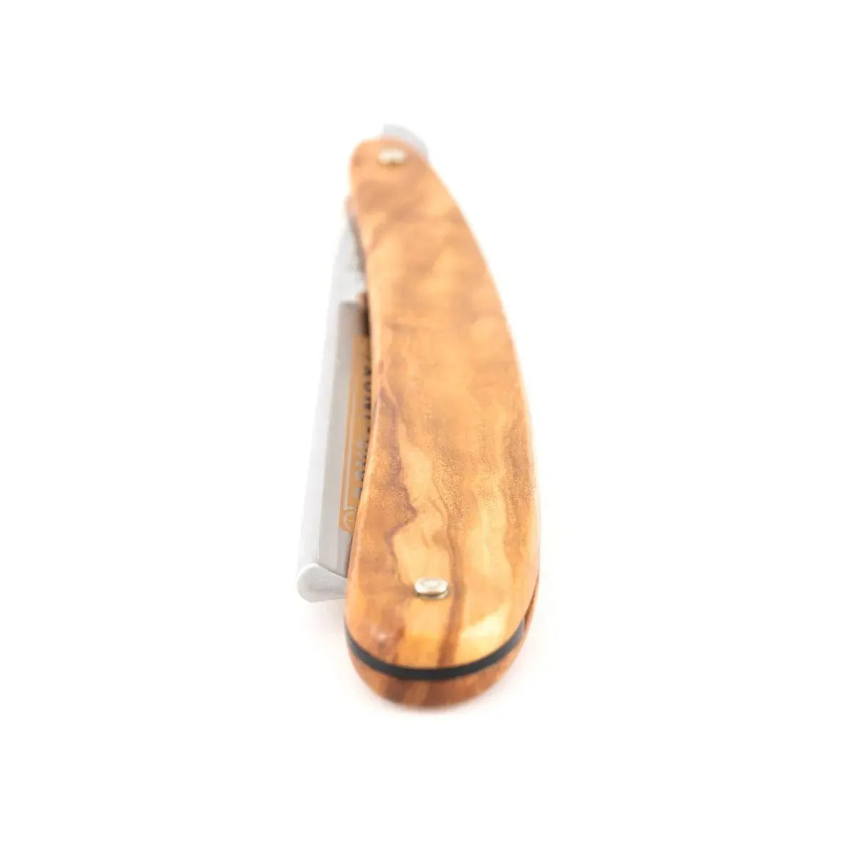 DOVO open razor Inox Olive Wood