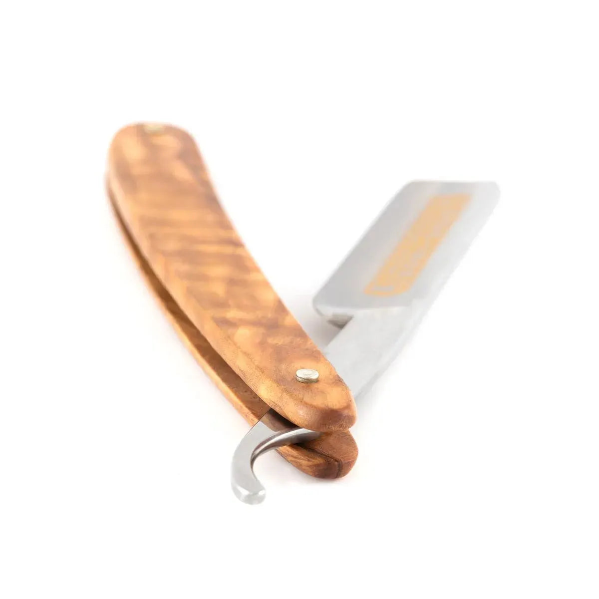 DOVO open razor Inox Olive Wood