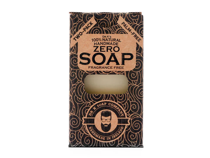 Dr K Soap Company Zero Soap, PALM-FREE, TWO-PACK, 2x112g