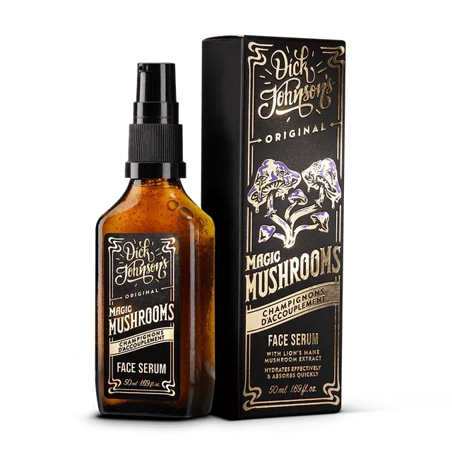 Dick Johnson Face Serum Magic Mushrooms