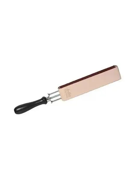 Herold Solingen double-sided razor strop with clamp base HD57J