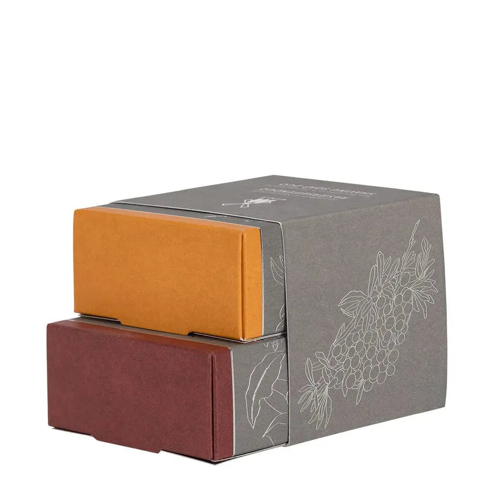 MÜHLE Duo Hard Shaving Soap Sea Buckthorn and Sandalwood