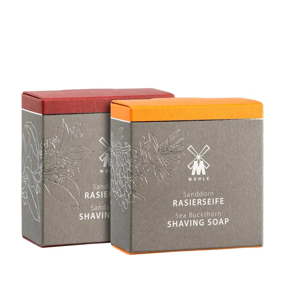 MÜHLE Duo Hard Shaving Soap Sea Buckthorn and Sandalwood
