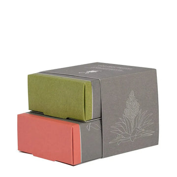 MÜHLE Duo shaving soap 2 x 65 g, aloe vera and grapefruit-mint