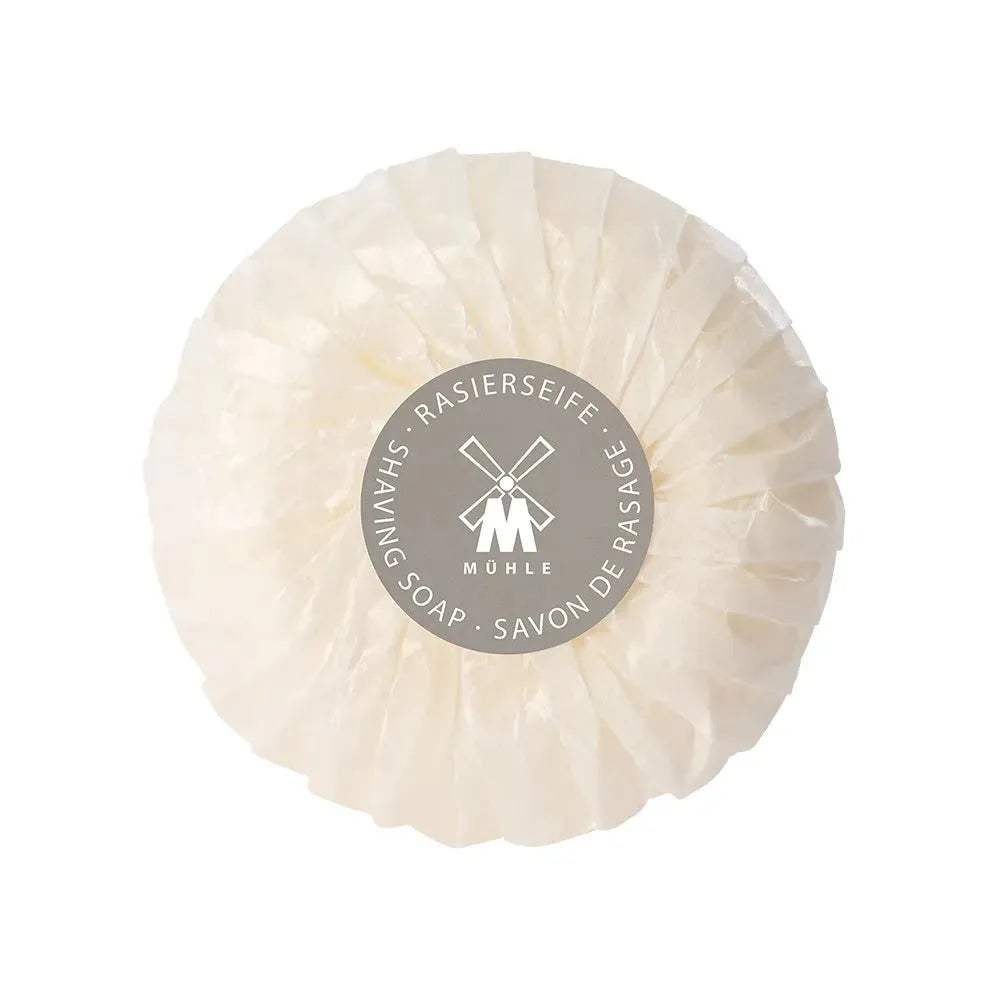 MÜHLE SHAVING Grapefruit & Mint Shaving Soap 65g in porcelain bowl