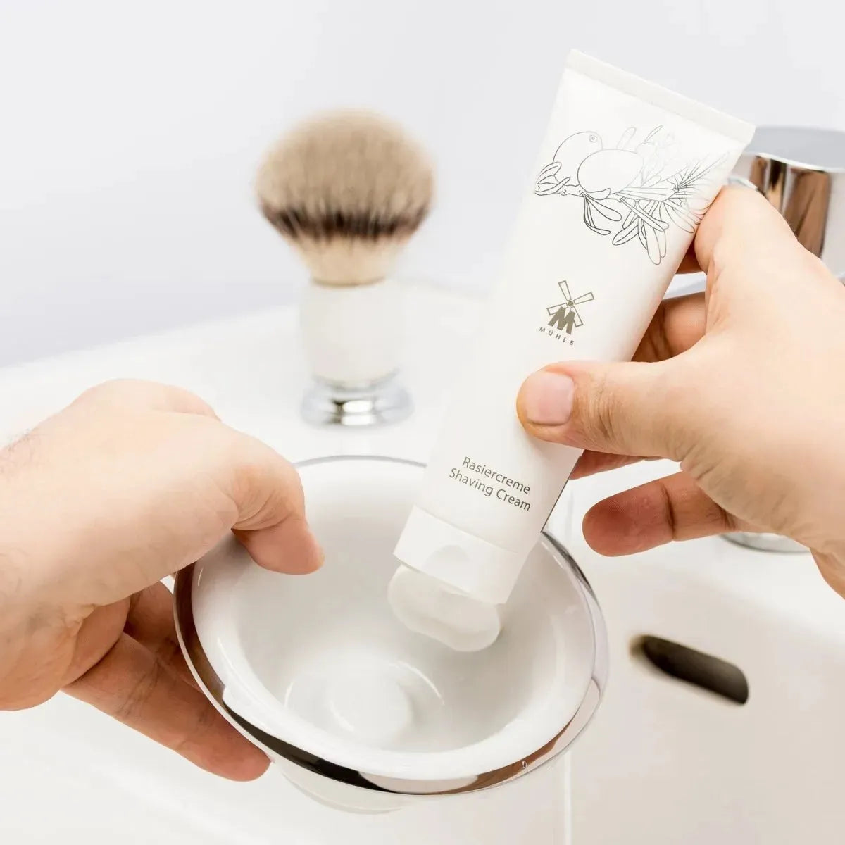 MÜHLE Shaving Mug - White