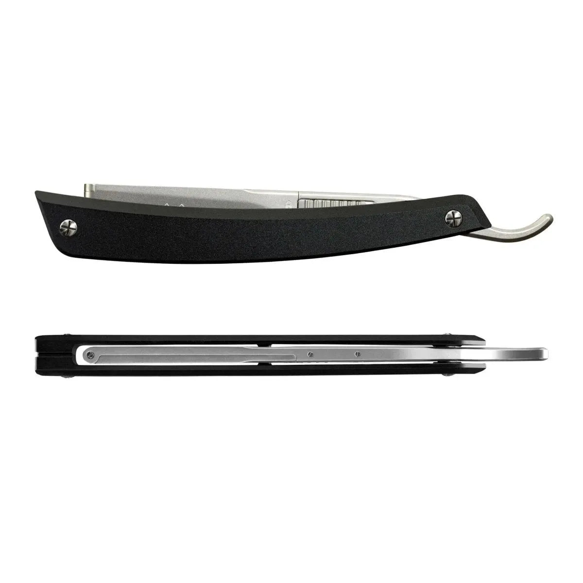 ENTHUSIAST - straight razor Mühle - scheermes voor verwisselbare mesjes,  Zwart