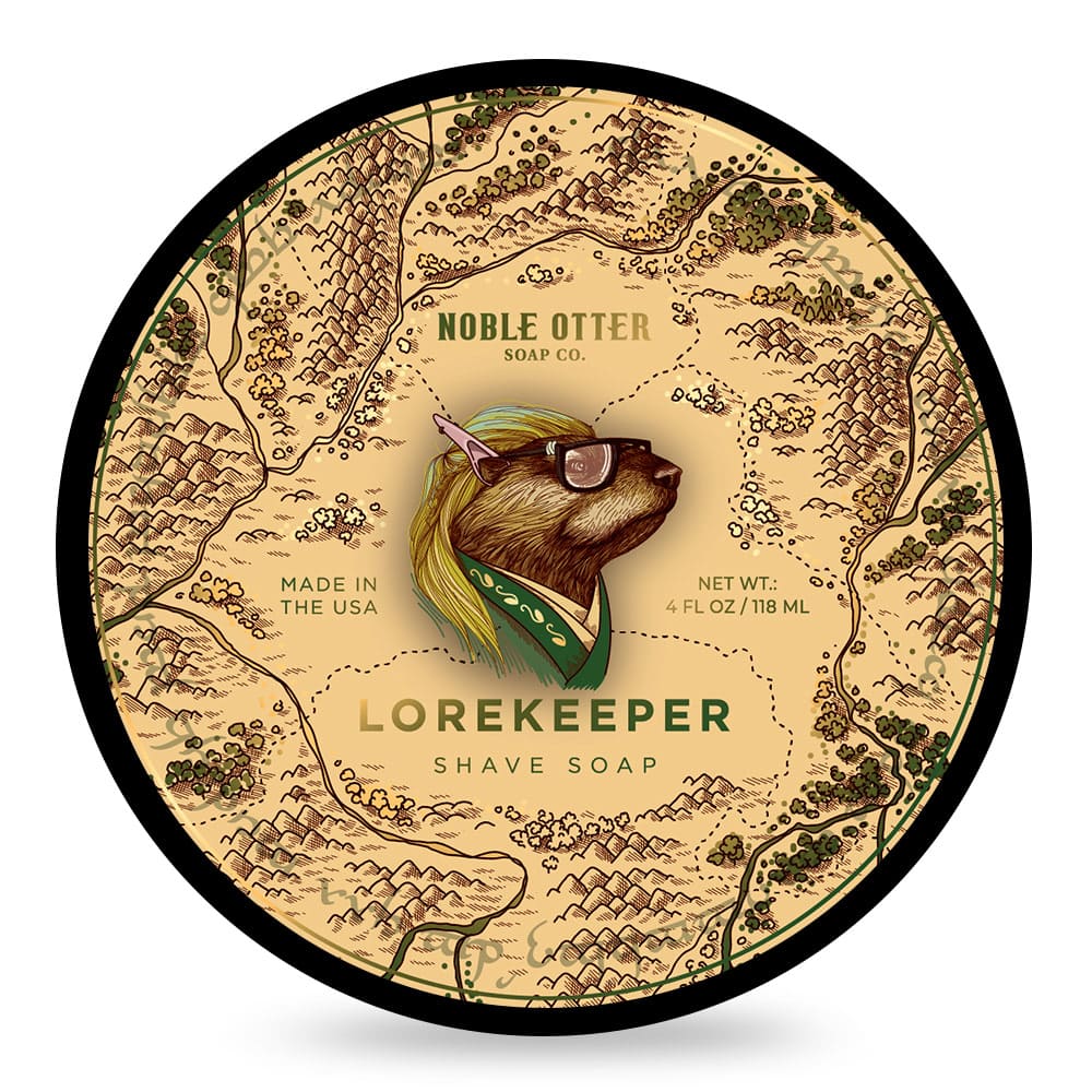 Noble Otter Lorekeeper – Premium Scheerzeep