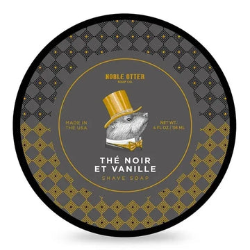 Noble Otter shaving soap Black Tea and Vanilla 118ml