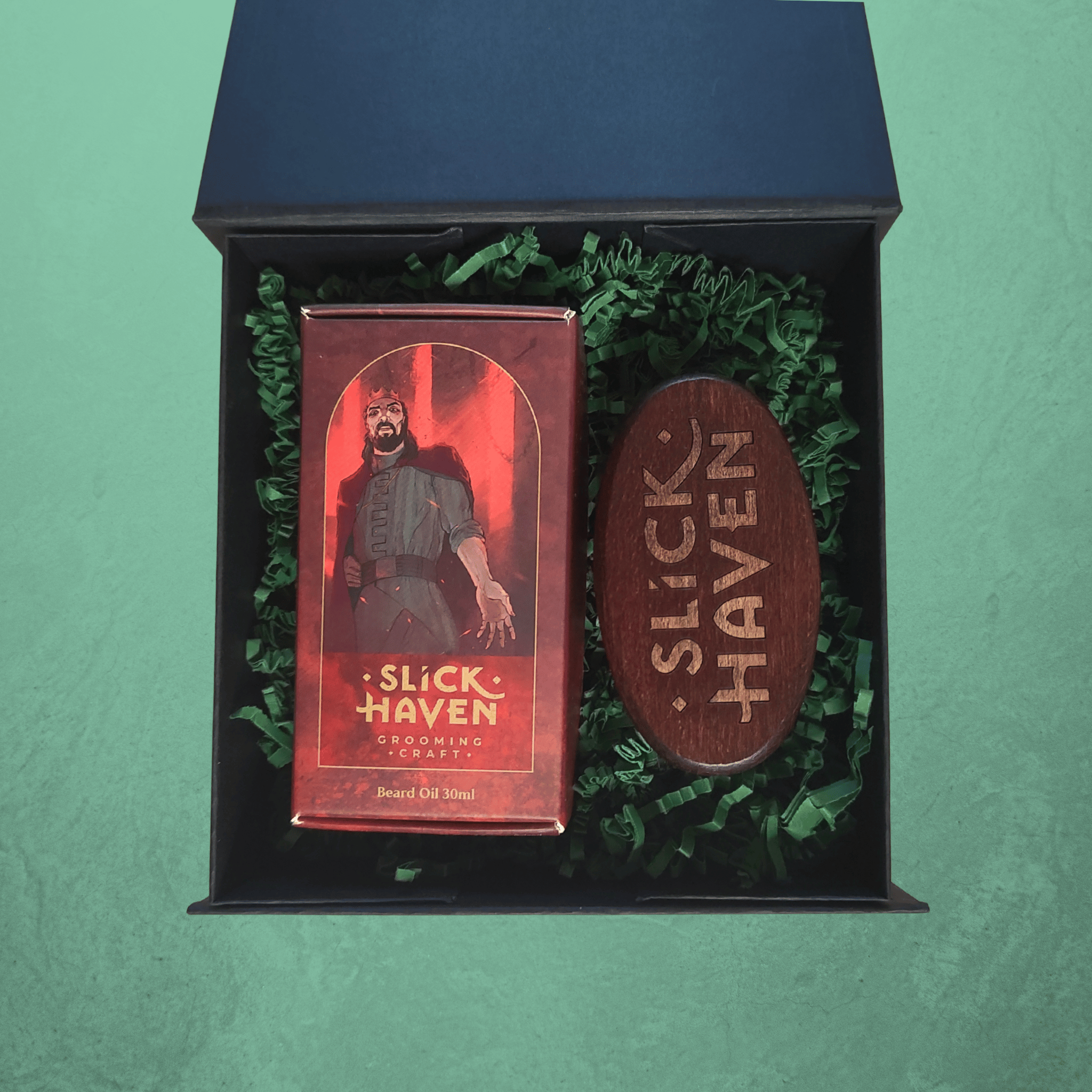 Slickhaven “Bloody Monarch” – Royal Beard Mastery Set