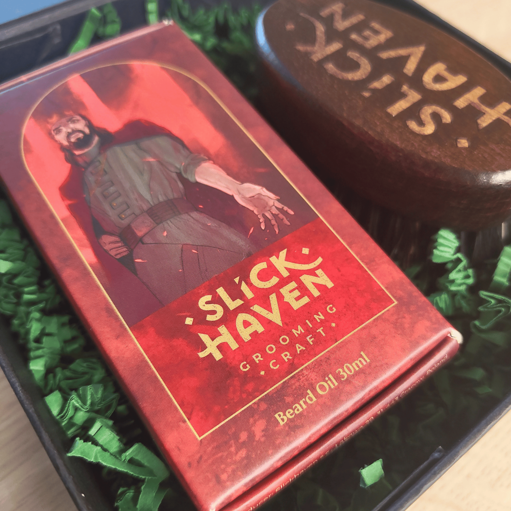 Slickhaven “Bloody Monarch” – Royal Beard Mastery Set