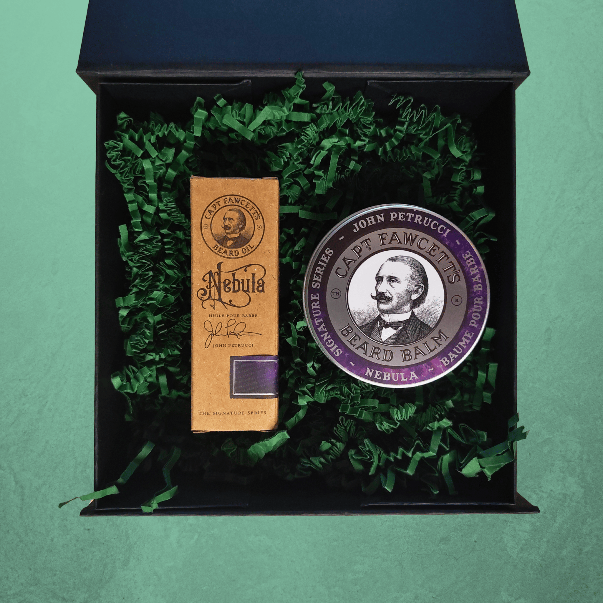 Captain Fawcett × John Petrucci – NEBULA Luxe Cadeauset