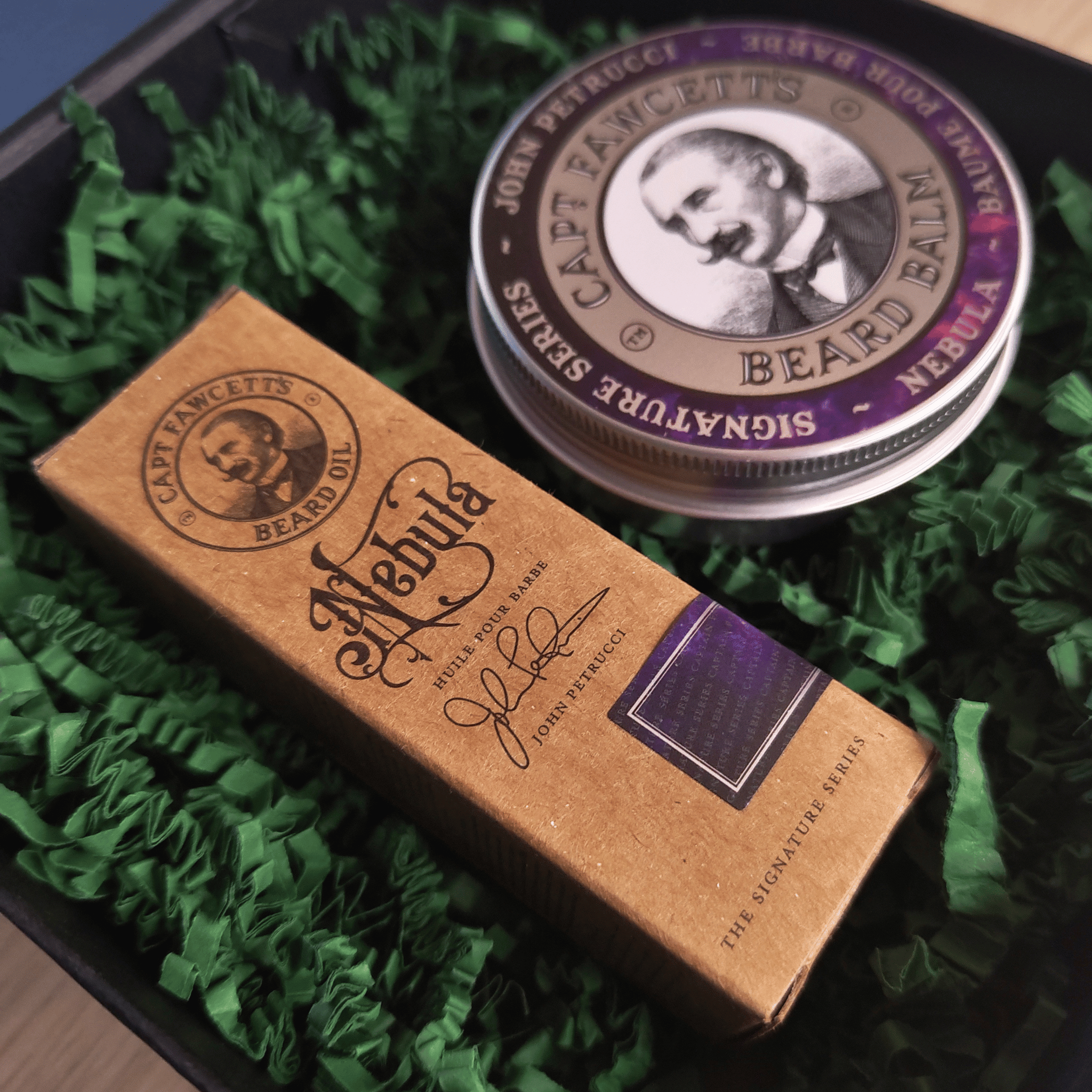 Captain Fawcett × John Petrucci – NEBULA Luxe Cadeauset