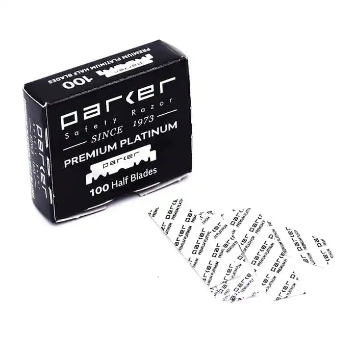 Parker Premium Platinum Single Edge Blades – 100 Pieces