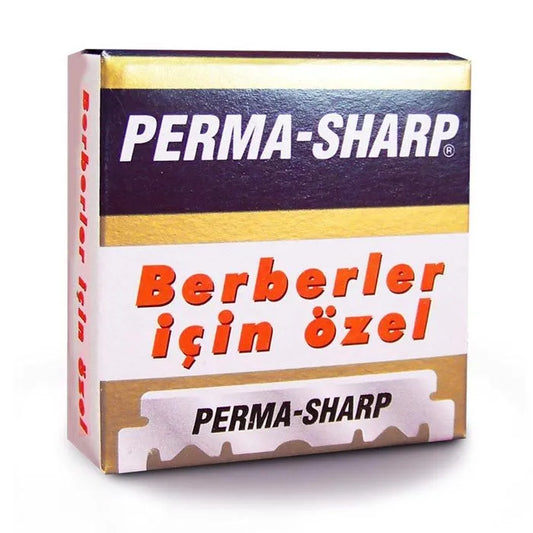 Perma-Sharp 100 Single edge blades voor Barbermes
