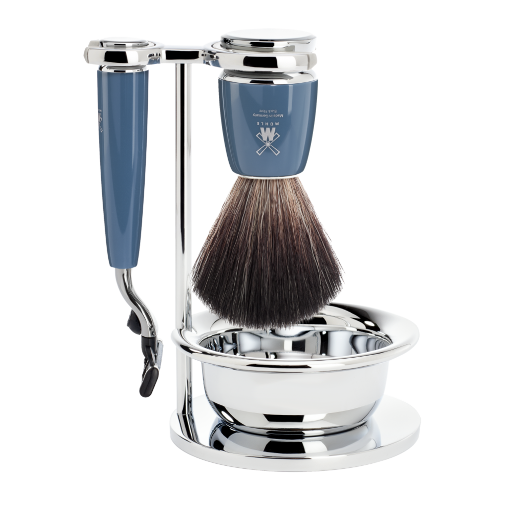 Scheerset Rytmo 4-delig - Petrol - Mach3®