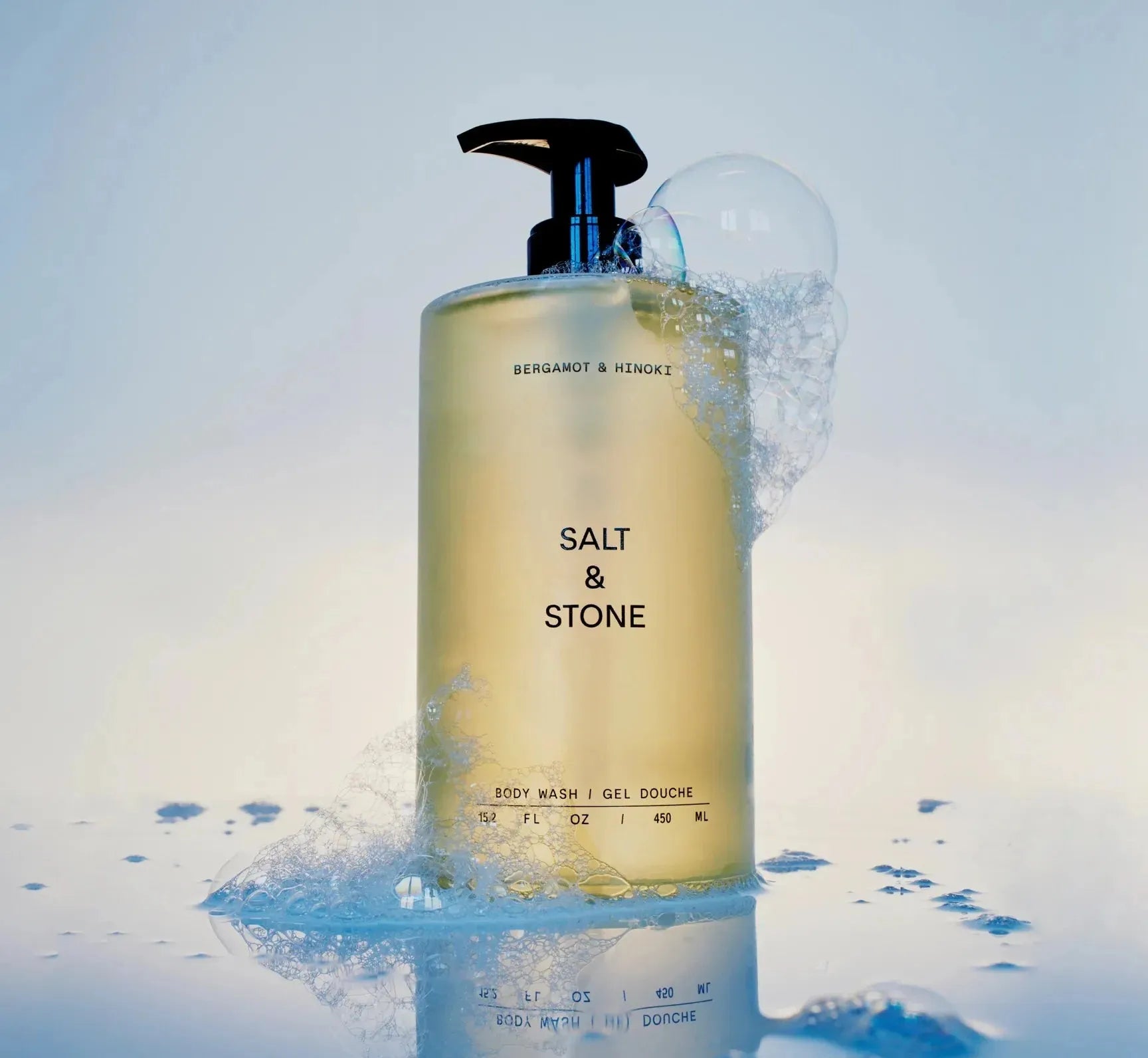 Salt & Stone Body Wash Bergamot & Hinoki 
