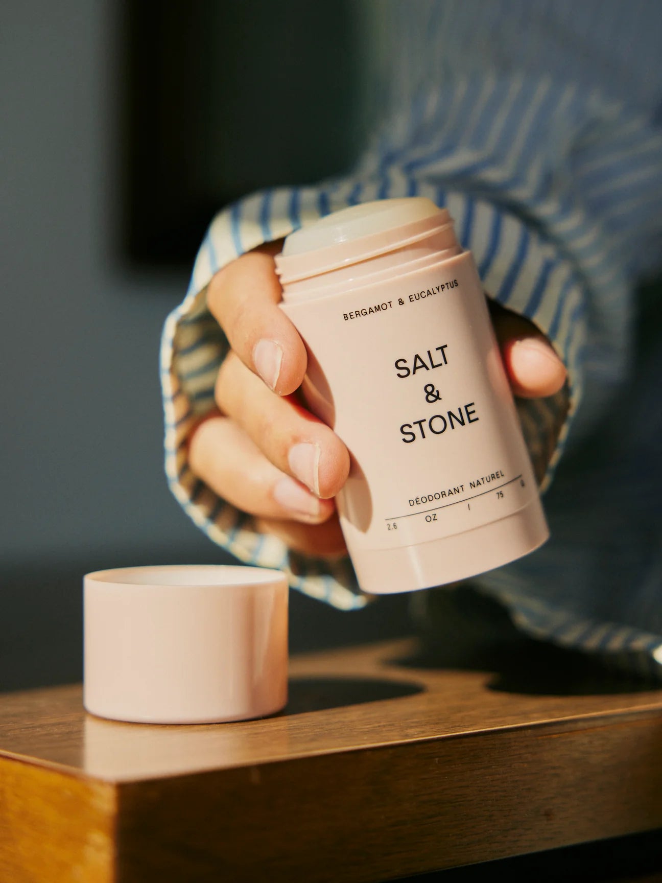 Salt & Stone Deodorant Gel Bergamot & Hinoki: Natuurlijke 24-uurs bescherming