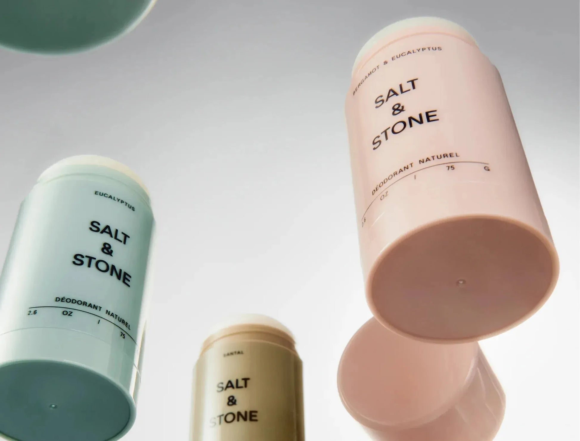 Salt & Stone Deodorant Gel Bergamot & Hinoki 75g
