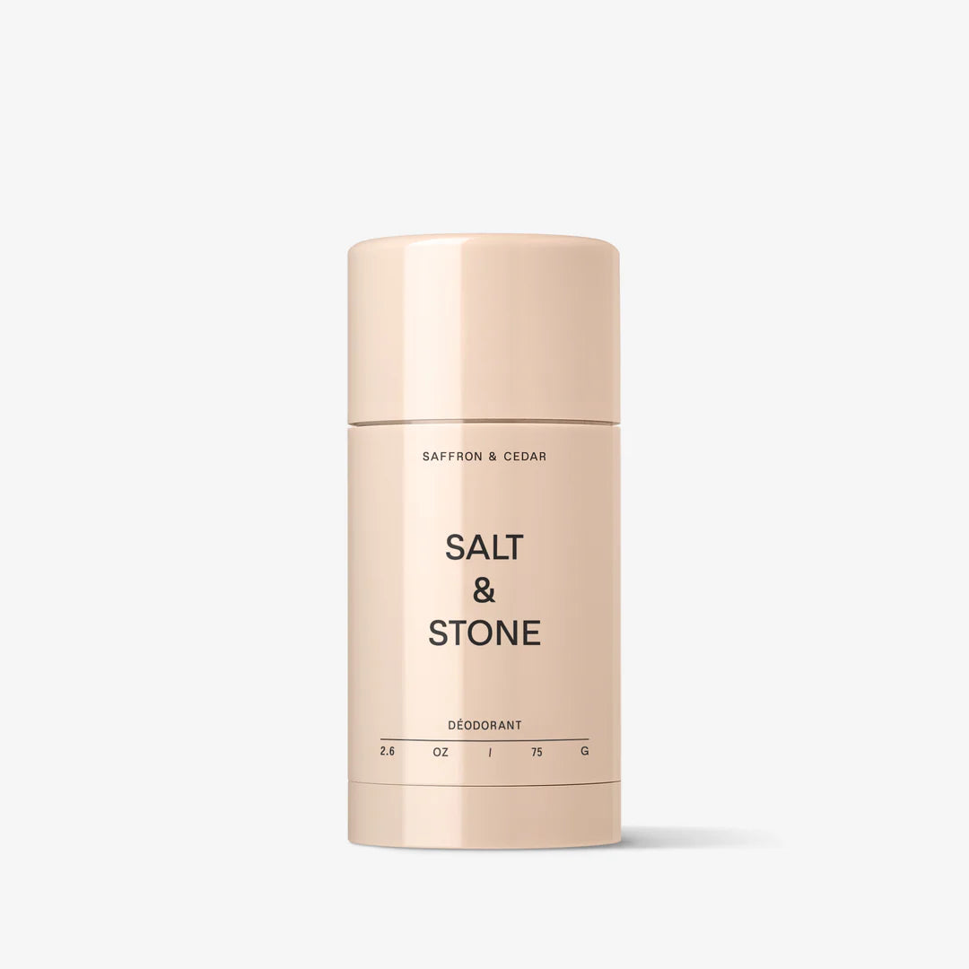 Salt and Stone - Natural Deodorant Saffron & Cedar - Extra Strength
