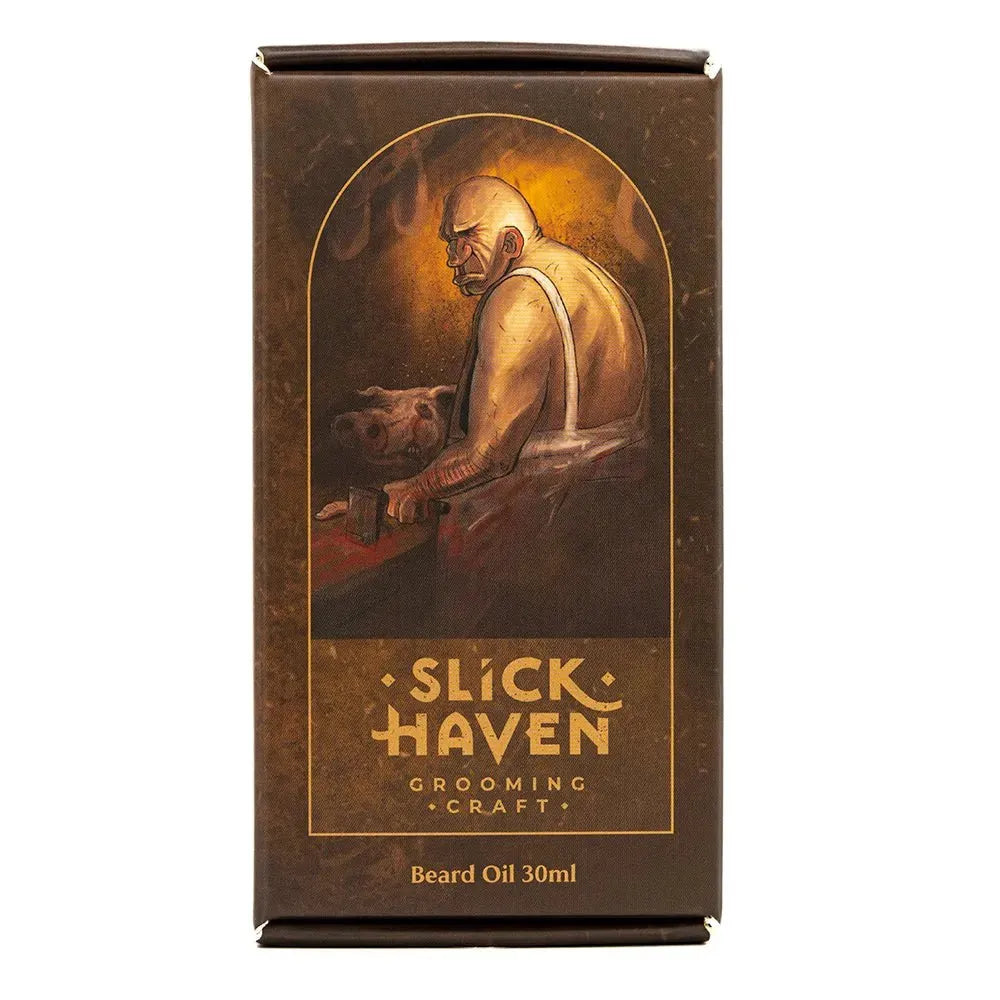 Slickhaven Greasy Butcher baardolie 30ml