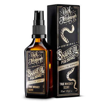 Baardolie Snake Oil True Whiskey Scent 50ml - Dick Johnson baardolie