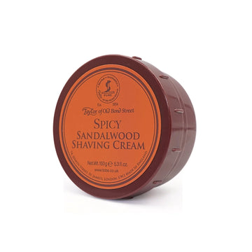 Taylor of Old Bond Street Spicy Sandalwood Scheercrème 150g