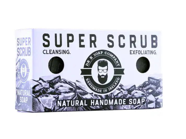 Dr K Soap Company Super Scrub Soap, PALM-FREE, 110g
